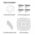 Filtre solaire Sun Catcher pour télescopes 60-80mm