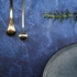Copie de Flat Lay pour Photos à plat 60 x 60 cm - Bleu Foncé Abstrait