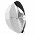  Diffuseur noir et argent pour parapluie parabolique 165cm