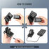 Chargeur Duo + 2 batteries DMW-BLK22