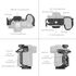 4975 Cage "Black Mamba" pour Canon EOS R5 Mark II