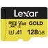 microSDXC 128 Go Professional Gold series UHS-II (280 Mb/s) 