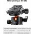 Trépied Alu K234A0 + Rotule BH-28L + Support pour smatphone