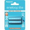 photo Panasonic 2 piles AA rechargeables Eneloop Lite 950mAh