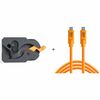 Plateau / Vis pour trépied Tether Tools TetherGuard LeverLock Plate + Câble USB-C vers USB-C 4.6m