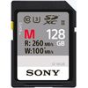photo Sony SDXC 128 Go série M UHS-II 1733x (260Mb/s)