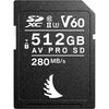 Cartes mémoires Angelbird SDXC 512 Go AV PRO MK2 V60