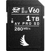 Cartes mémoires Angelbird SDXC AV PRO UHS-II V60 1 To 280MB/s