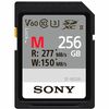 Cartes mémoires Sony SDXC USH-II Série M 256GB 277MB/s