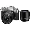 Appareil photo Hybride à objectifs interchangeables Fujifilm X-T50 Argent + 16-50mm + TTartisan 56mm F1.8