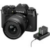 Appareil photo Hybride à objectifs interchangeables Fujifilm X-T50 Noir + 16-50mm avec Energy Kit