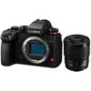 Appareil photo Hybride à objectifs interchangeables Panasonic Lumix S1R II + 35mm F1.8