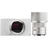 Appareil photo Hybride à objectifs interchangeables Sigma BF Argent + 90mm F2.8