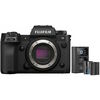 Appareil photo Hybride à objectifs interchangeables Fujifilm X-H2S Boitier nu + 2 batteries suppl. + chargeur duo