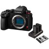 Appareil photo Hybride à objectifs interchangeables Panasonic Lumix S1 II Boitier nu + CFexpress 128 Go + 2 batteries suppl. + chargeur DUO