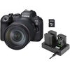 Appareil photo Hybride à objectifs interchangeables Canon EOS R6 II + 24-105mm F4 + 3 batterie suppl. + chargeur + carte 64 Go