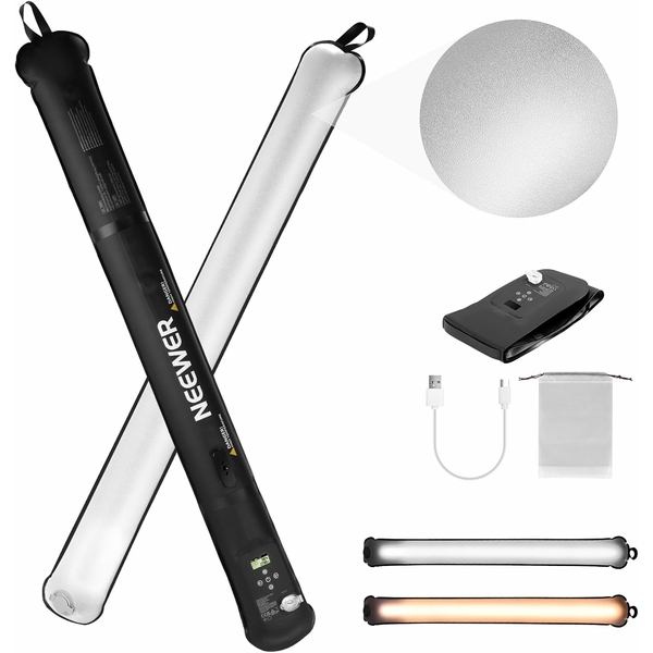 Basics GC21B Tube LED Bicolore 21W Gonflable