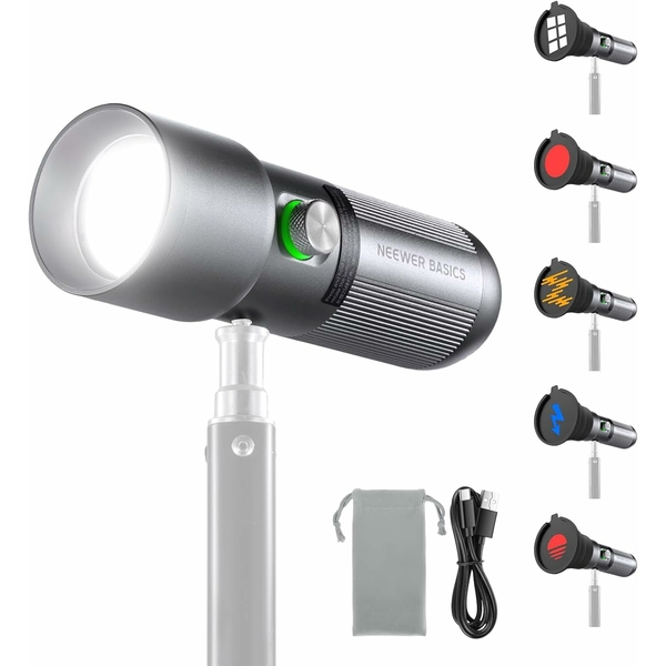 Basics FL10 Lampe RGB torche LED