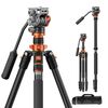 Trépieds Photo-Vidéo K&F Concept Trépied vidéo Alu K234A7+FH-03