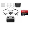 Drone vidéo DJI Mini 4 Pro Fly More Combo avec radiocommande DJI RC 2 + Carte Sandisk 128 Go OFFERT