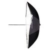 Image du Parapluie 2en1 blanc/translucide 105 cm - ELI26359