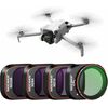 Accessoires pour drone Neewer Lot de 4 filtres ND/CPL compatibles avec DJI Mini 4 Pro