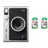 Appareil photo instantané Fujifilm Instax Mini Evo Camera Noir + 20 Cartouches Instax Mini