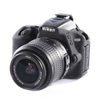 photo Easycover Coque silicone pour Nikon D5500/D5600 - Noir