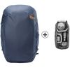 Sacs photo Peak Design Travel Backpack 30L Midnight Blue + Camera Cube Small