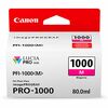 photo Canon Encre PFI-1000M Magenta 80ml