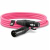 Accessoires microphones Rode XLR3M-P Câble 3m Rose
