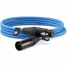 Accessoires microphones Rode XLR3M-B Câble 3m Bleu