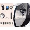Flash Photo Godox Kit complet Shooting d'extérieur Flash V1Pro pour Canon