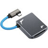 Lecteurs de cartes mémoire Angelbird Enregistreur Carte SD Space Grey USB-C