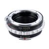 Convertisseurs de monture K&F Concept Bague d'adaptation boitier Fujifilm X pour objectifs Nikon G/F/AI/AIS/D