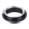 Convertisseurs de monture K&F Concept Bague d'adaptation boitier Fujifilm GFX pour objectifs Canon EF