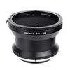 Convertisseurs de monture K&F Concept Bague d'adaptation boitier Fujifilm GFX pour objectifs Pentax 6x7