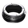 Convertisseurs de monture K&F Concept Bague d'adaptation boitier Canon EOS R pour objectifs Pentax K