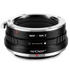 Convertisseurs de monture K&F Concept Bague d'adaptation boitier Nikon Z pour objectifs Minolta AF / Sony A