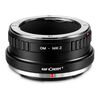 Convertisseurs de monture K&F Concept Bague d'adaptation boitier Nikon Z pour objectifs Olympus OM