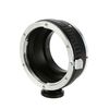 Convertisseurs de monture K&F Concept Bague d'adaptation boitier Sony E pour objectifs Canon EF avec support trépied