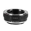 Convertisseurs de monture K&F Concept Bague d'adaptation boitier Sony E pour objectifs Konica AR