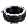 Convertisseurs de monture K&F Concept Bague d'adaptation boitier Sony E pour objectifs Minolta AF / Sony A