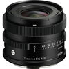 Objectif photo / vidéo Sigma 17mm F4 DG Contemporary Noir Sony E