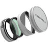 Filtres photo vissants Freewell Kit CPL/Mist avec paresoleil Argent pour Fujifilm série X100